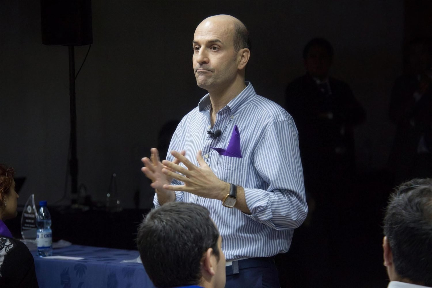 Miguel Zarzar delivering an executive keynote